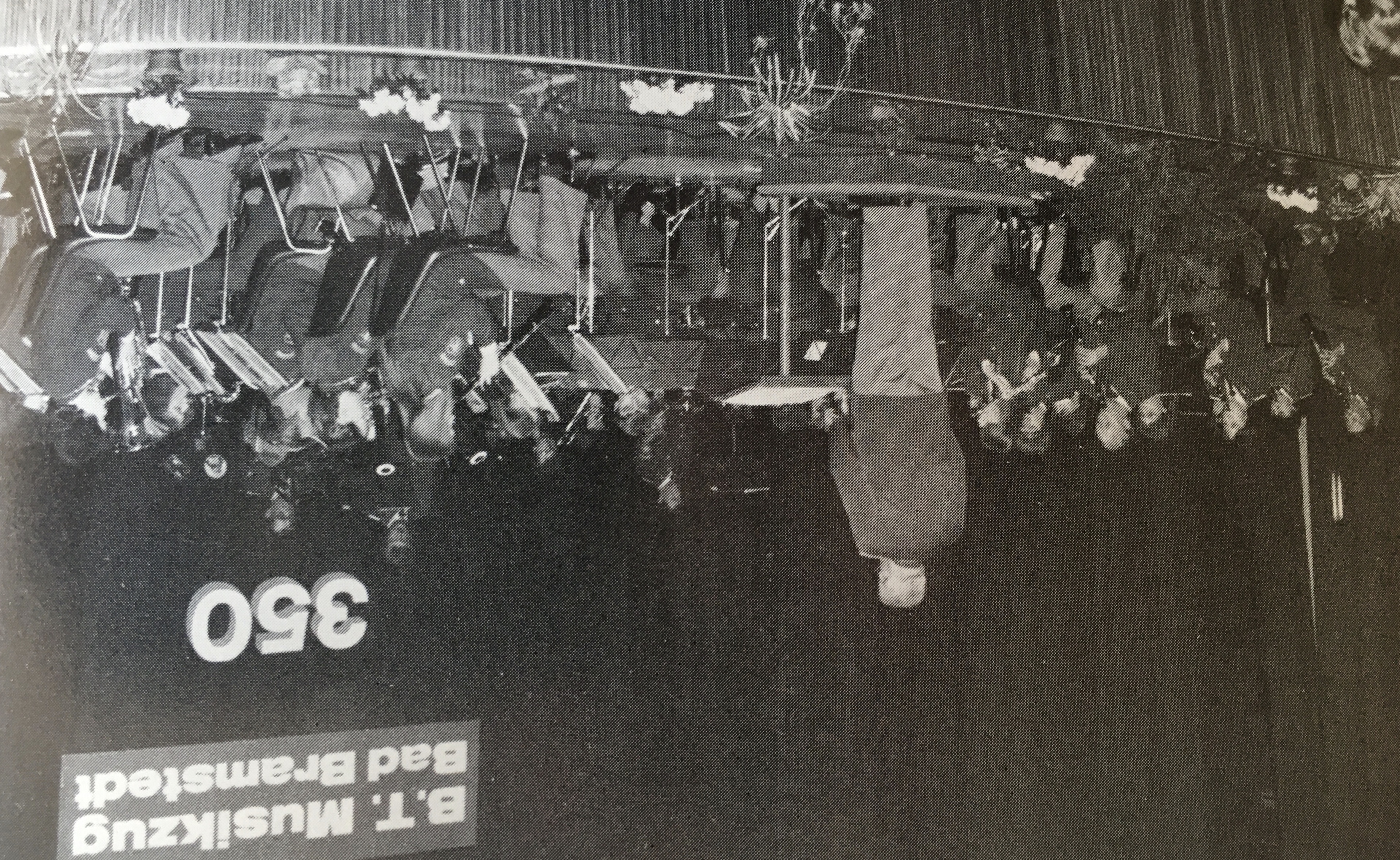 Das 350 Kurkonzert gab das Orchester am 10. März 1982 im Theater des Kurhauses unter der Leitung von Walter Kruse.