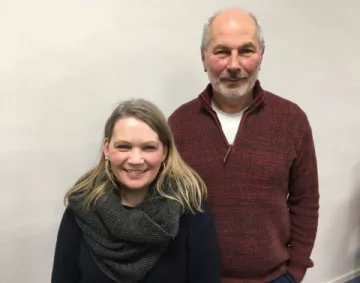 Biggi Voß und Michel Kasbohm sind aus dem Vorstand ausgeschieden.    Foto: Susanne Otto