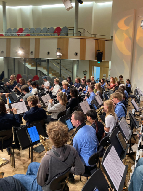 Die Jugendmusikschule hat einen tollen Saal, in dem die Konzerte stattfanden.