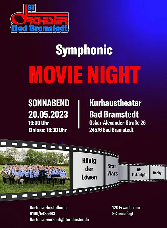 Symphonic Movie Night 20. Mai 2023